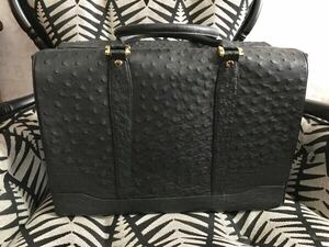 Sacchettificio Toscano Италия производства Ostrich сумка "Boston bag" 