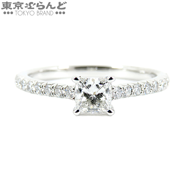ティファニー ノヴォ プリンセスカット ダイヤモンド 0.18ct リング
