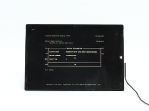 中古　SurfacePro　1631◆Corei5　4300U　◆M.2 SSD128GB◆メモリ4GB◆　　バッテリー充電できない為ジャンク扱い 　