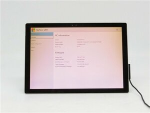 中古　SurfacePro　1724◆Corei5　6300U　◆M.2 SSD128GB◆メモリ4GB◆　　バッテリー充電できない為ジャンク扱い 　