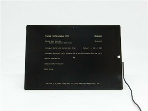 中古　SurfacePro　1631◆Corei5　4300U　1.9GHZ◆M.2 SSD128GB◆メモリ4GB◆　　バッテリー充電できない為ジャンク扱い 　