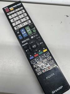 【R-8-52】SHARP シャープ GB140WJSA (LC-40U20 LC-50U20 LC-52US20 LC-60US20用)テレビリモコン ジャンク