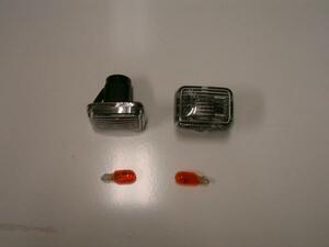  new goods Rover Mini for 2 piece set clear side turn signal.