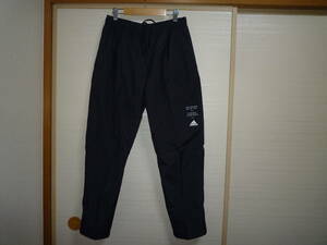  Adidas reverse side nappy nylon pants black M size 