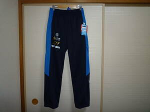  Asics training jersey pants navy blue blue S size 