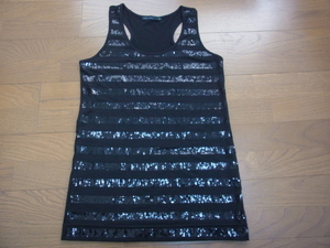 KBfkskeCUTIE BEAUTY tank top M black series USED