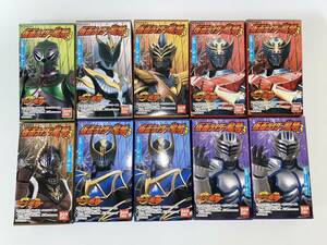 * Bandai 2002 год подлинная вещь Shokugan Kamen Rider Dragon Knight 3 новый товар * нераспечатанный 10 штук 1BOX завод отгрузка состояние. * все 7 вид . - ** маленький окраска settled sofvi кукла. 