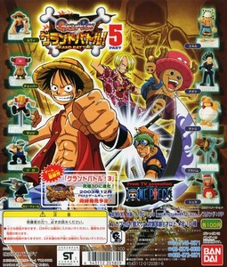 ◎バンダイ ワンピース ガシャポングランドバトル Part５(From TV animation ONE PIECE) 全10種セット 新品・未開封 エネル ガン・フォール