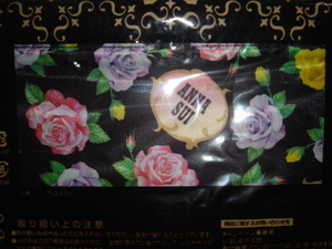 * ANNA SUI COSMETICS X non.no * ローズプリントコスメケース * アナスイ * 