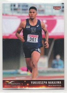 BBMスポーツトレーディングカード　インフィニティ2022　32　中島佑気ジョセフ（陸上競技）