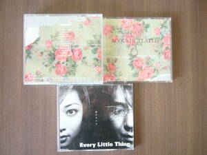 Every Little Thing セット/ アルバム「ACOUSTIC : LATTE」 (初回限定盤・DVD付) ＋ 16 thシングル「愛のカケラ」