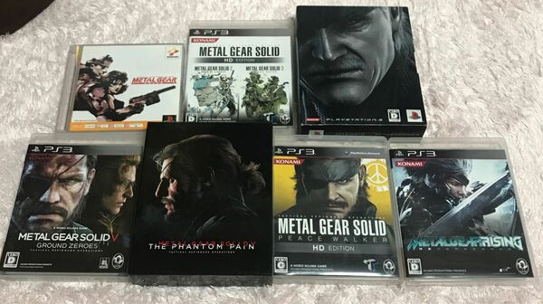 PS3 ソフト メタルギアソリッド（METAL GEAR SOLID）シリーズ7点セット
