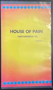 [Hip Hop/Rap/Live Video/VHS/ junk treatment ]House of Pain-Santamonica '93/ inspection cypress hill/public enemy/beastie boys/old sbhool