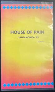 [Hip Hop/Rap/Live Video/VHS/ б/у товар ]House of Pain-Santamonica '93/ осмотр cypress hill/public enemy/beastie boys/old sbhool