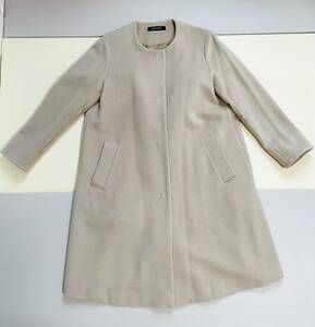 comme ca blanc d'oeuf maternity coat 