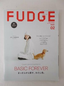 AR11366 FUDGE ファッジ 2020.2 まっさらから探す わたし色 ３大ベーシックカラーの再考 ハンサムガールの欲しいもの シマシマの着方2020