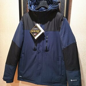 最上級プレミアムダウン※定価16万◆イタリア・ミラノ発*BOLINI*GORE-TEX/ゴアテックス・超防水/防風・極地防寒ダウンジャケットＳ・紺の画像7