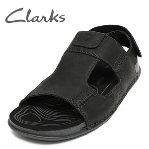 クラークス 靴 メンズ サンダル レザー 革 靴 シューズ 8M(約26cm) CLARKS CRESTVIEW BAY 新品
