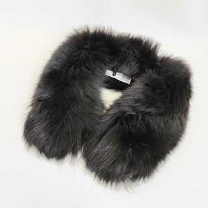 SAGA FOX SaGa fox fox fur attaching collar fur fur black 