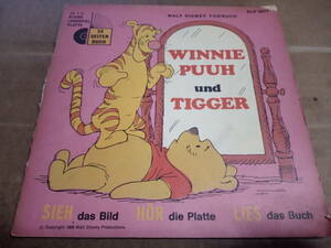 ディズニー　WINNIE PUUH und TIGGER　EP盤