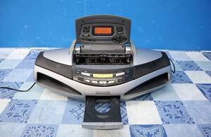 ▽ CD再生OK|コブラトップ CDラジカセ|Panasonic パナソニック RX-ED75 レトロ ラジカセ|中古現状品!! ■M8895