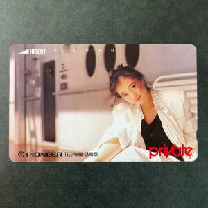  быстрое решение * M не использовался новый товар Nakamori Akina AKINA NAKAMORI телефонная карточка телефон карта телефонная карточка музыкант женщина 