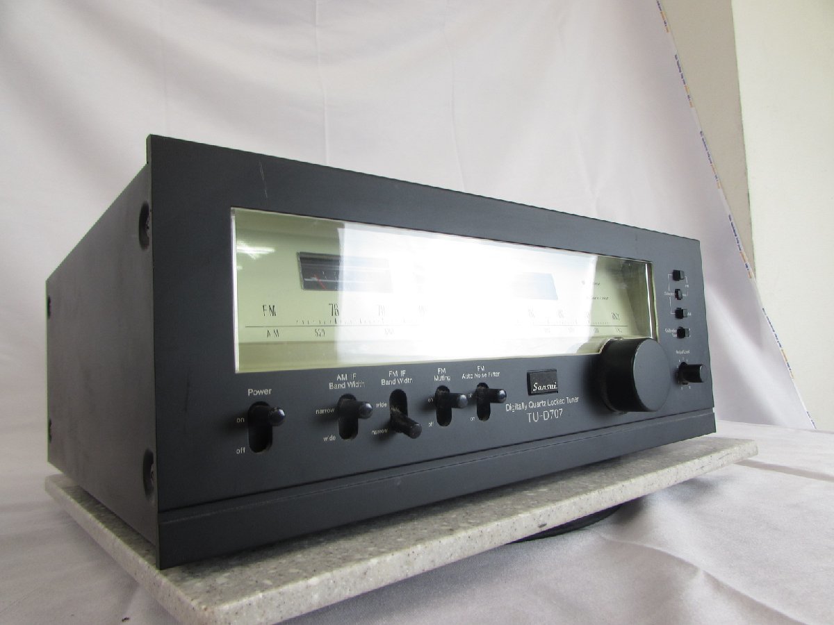同時購入特典 ☆70年代のビンテージチューナーの SANSUI TU-707 dgipr