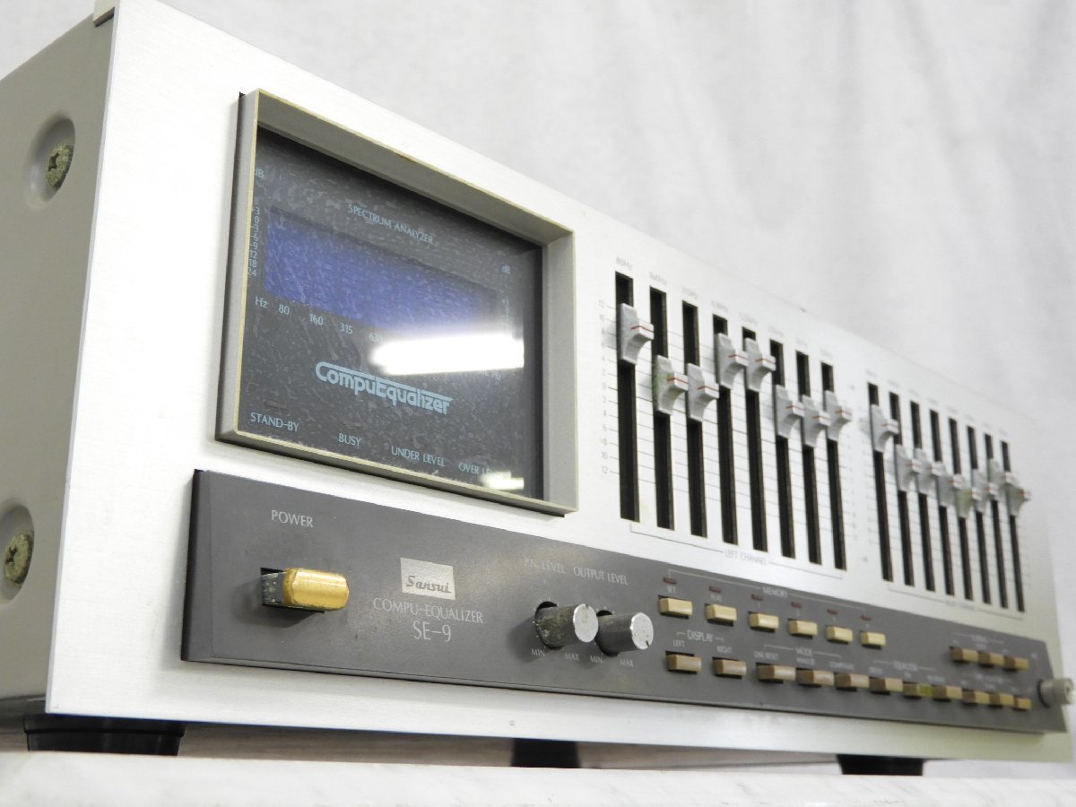最大43%OFFクーポン Sansui SE-9 グラフィック イコライザー