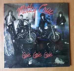 MOTLEY CRUE「GIRLS GIRLS GIRLS」米ORIG [ELEKTRA] シュリンク美品