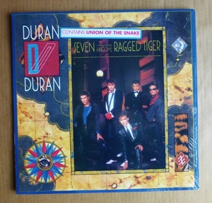 DURAN DURAN[SEVEN AND THE RAGGED TIGER] rice ORIG [ half transparent record ] sticker have shrink beautiful goods 