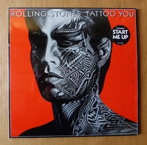 THE ROLLING STONES「TATTOO YOU」米ORIG [両面RL刻印] ステッカー有シュリンク美品_画像1