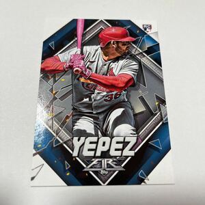 MLB 2022 Topps FIRE BASEBALL トレーディングカード　セントルイス・カージナルス　フアン・イェペス　ジュペス　RC ルーキーカード