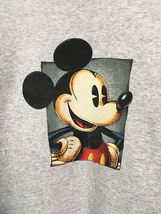 古着 90s USA製 Disney Mickey ミッキー アート グラフィック スウェット トレーナー XL 古着_画像2