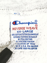 古着 90s USA製 Champion Reverse Weave 「B」 ラクロス BIG アルファベット リバース スウェット XXL 古着_画像9