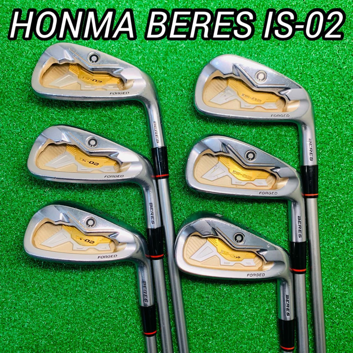 Y4318 HONMA BERES IS-02 ホンマ ベレス アイアン 右利き