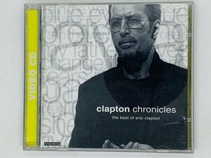 即決VIDEOCD clapton chronicles the best of eric clapton / エリック・クラプトン / アルバム X31