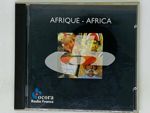 即決CD 仏盤 AFRIQUE AFRICA / アフリカの音楽 / Afrique Du Nord Asie De L'ouest / アルバム フランス X10