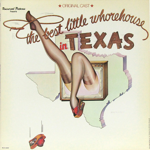  American LP*THE BEST LITTLE WHOREHOUSE IN TEXAS(US MCA-3049)teki suspension 1. red rose musical beautiful legs . jacket Kim Whitesides