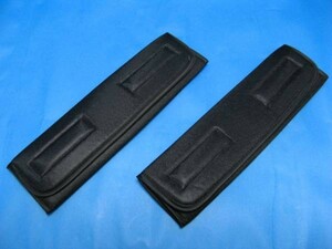  free shipping * new goods * seat belt pad * black *2 point set * installation easy *z