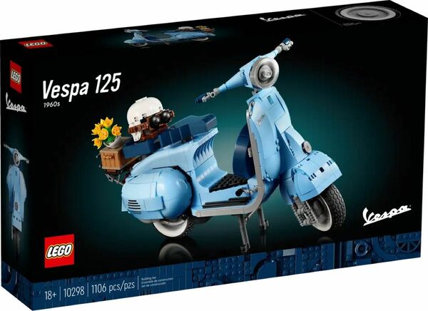 新品未開封　レゴ (LEGO) icons ベスパ125 10298 Vespa125