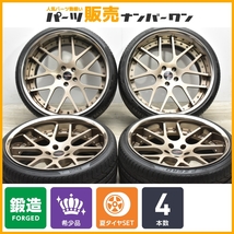 【鍛造】ハイパーフォージド HF-C7 9.5J 20in -3 21in 11.5J +10 PCD114.3 ピレリ P-ZERO 245/30R20 295/25R21 フェアレディZ Z34 FORGED_画像1