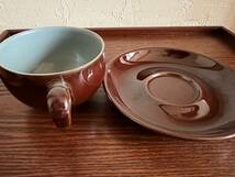 デンビー　HOMESTEAD ストーンウェア　カップ＆ソーサー　１客　DENBY/コーヒー/紅茶/331-４_画像3