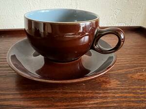 デンビー　HOMESTEAD ストーンウェア　カップ＆ソーサー　１客　DENBY/コーヒー/紅茶/331-５