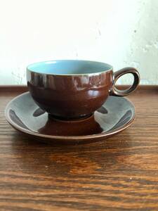 デンビー　HOMESTEAD ストーンウェア　カップ＆ソーサー　１客　DENBY/コーヒー/紅茶/331-４