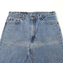 [実寸36/29] 96' Levi's 550 デニム パンツ ライト ブルー リーバイス 560 ジーンズ ワイド ルーズ リラックス ビンテージ vintage 90s_画像5