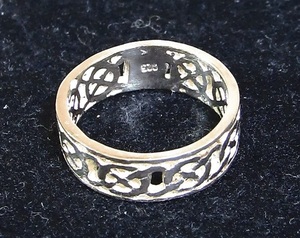  Австралия производства серебряное кольцо Celt дизайн номер товара K-6 размер 9 номер 