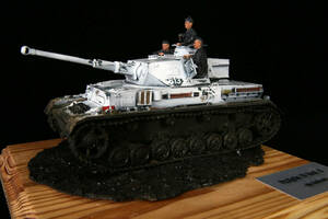 1/35 Tamiya 4 number tank G type final product 