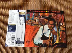 J.J.ジョンソン/J.J.ズ・ブロードウェイ 中古CD 紙ジャケ紙ジャケット J.J.Johnson ハンク・ジョーンズ アービー・グリーン