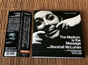 マーシャル・マクルーハン/ザ・ミディアム・イズ・ザ・メッセージ 中古CD 紙ジャケ紙ジャケット Marshall McLuhan