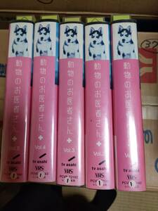 動物のお医者さん全5巻VHS吉沢悠真矢みき要潤平井理央和久井映見蛍原徹